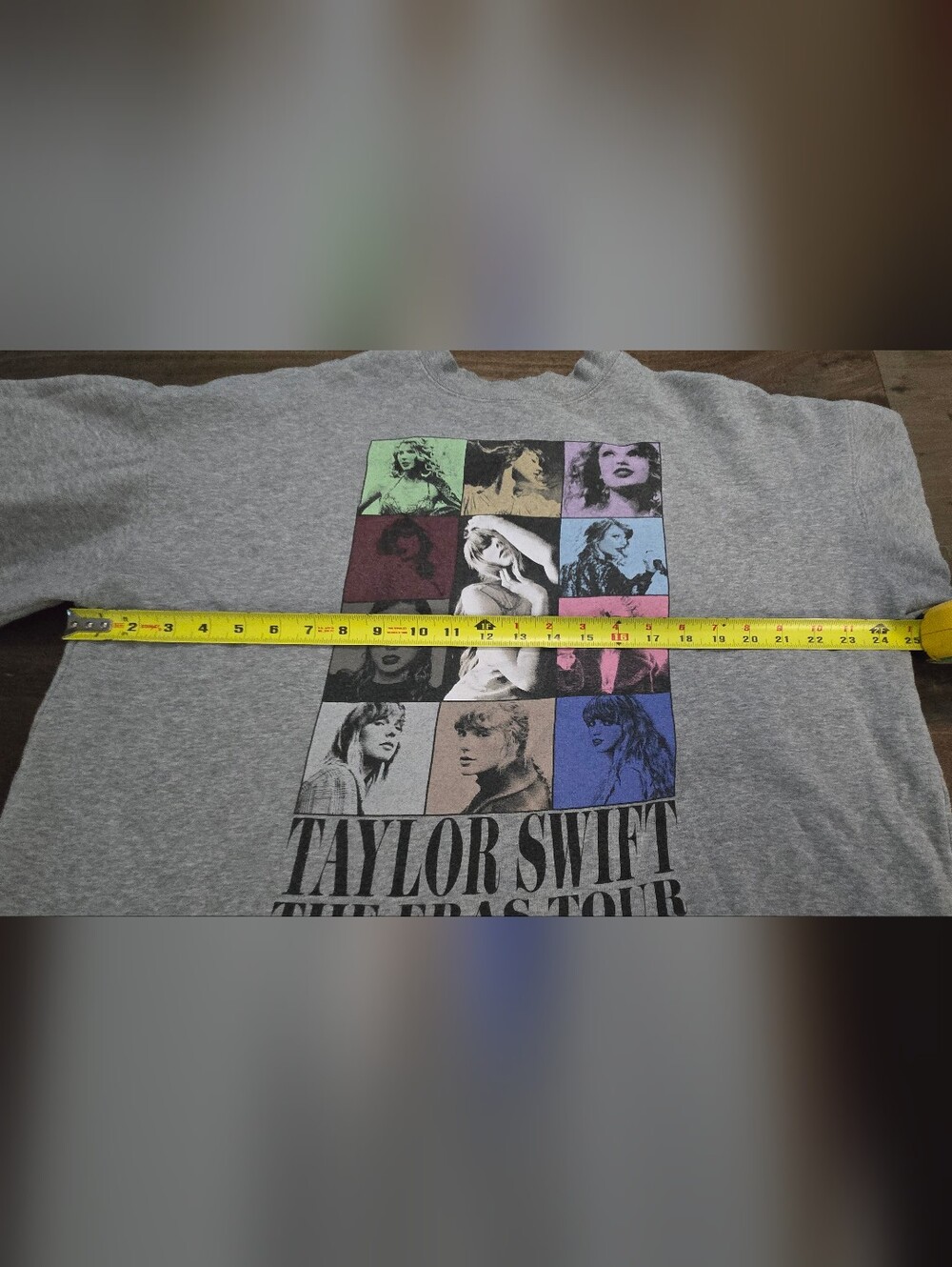 Gray Graphic Crewneck Sweatshirt - The Eras Tour - Picture 5 of 7